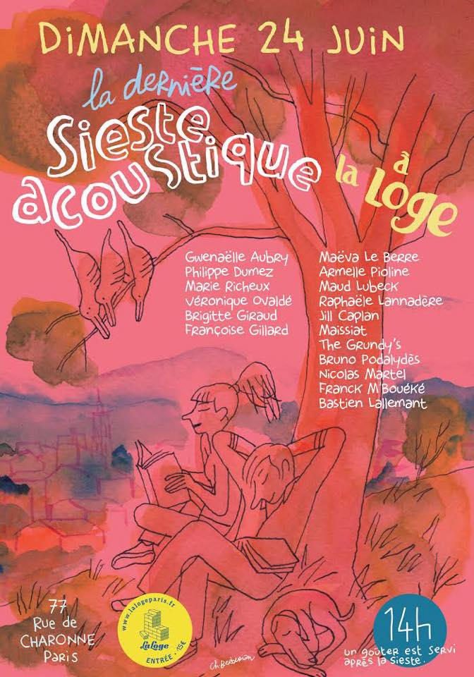 La Loge (@laloge) on Twitter photo ◤CONCERT◢ La 1ère Sieste acoustique c'était le 28/11/2010. Rdv le 24/06 à 14h pour la dernière à La Loge avec Bastien <a href="/lallemant_0/">Bastien lallemant </a> et pas moins 20 invité·e·s !
Et bonne fête de la musique ;) ◤CONCERT◢ La 1ère Sieste acoustique c'était le 28/11/2010. Rdv le 24/06 à 14h pour la dernière à La Loge avec Bastien <a href="/lallemant_0/">Bastien lallemant </a> et pas moins 20 invité·e·s !
Et bonne fête de la musique ;)