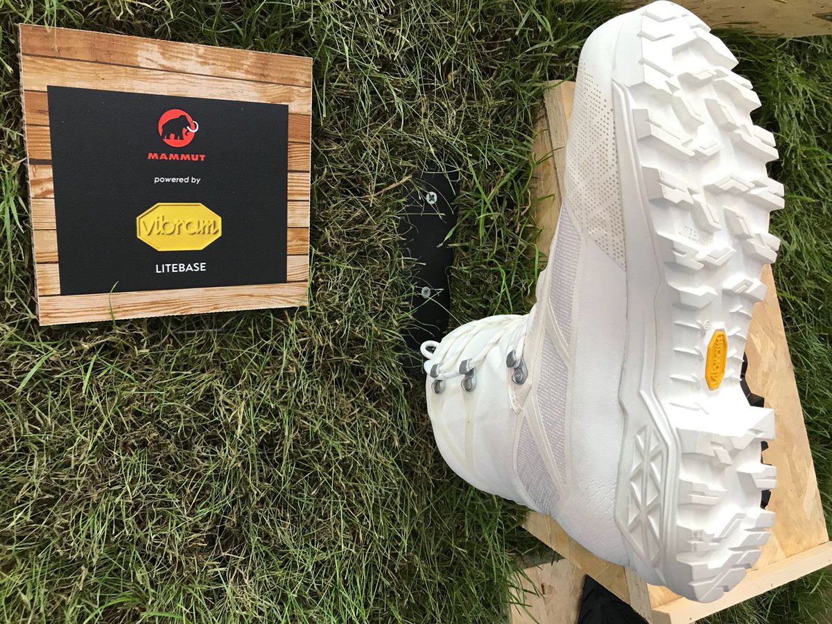 vibram's tweet photo. We are very happy to announce that our brand partner @mammut won the @OutDoor_FN Industry Award 2018, with the new mountaineering boot #TaissLight, powered by #VibramLitebase 
#LightnessWithoutCompromise #OutDoorFN #Mammut https://t.co/AzAjY2tg4x