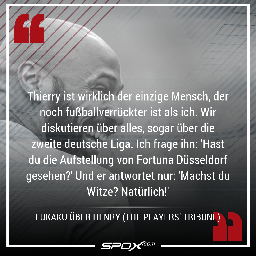 spox's tweet photo. Treffen sich zwei Weltstars... #WorldCup #ThierryHenry #Lukaku https://t.co/XQ1iosPLMS