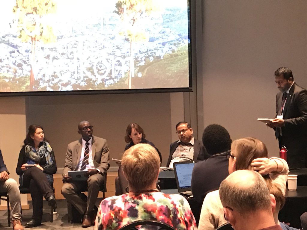 Naznin_N's tweet photo. 3rd day of Adaptation Futures 2018 in Cape Town, South Africa. ICCCAD team and partners are showcasing a variety of work during the #adaptationfutures2018 @ICCCAD @SaleemulHuq @s_shababa @FR1702 https://t.co/v2IjNCmsQy