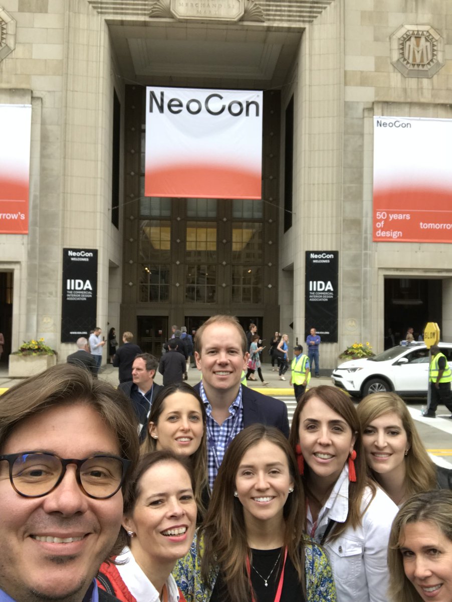 aeilatam's tweet photo. This year, NeoCon celebrated its 51st edition as the world’s leading platform and most important event for the commercial design industry. AEI was a part of it as always. https://t.co/eTWQVM1I9U