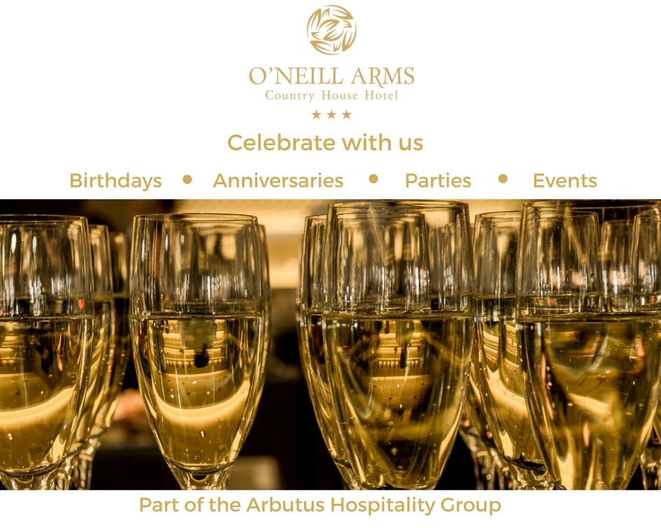 Event Hire... The O'Neill Arms is the perfect venue for your next party, fundraiser or corporate event... Give us a call on 028 7965 0800 #VenueHire