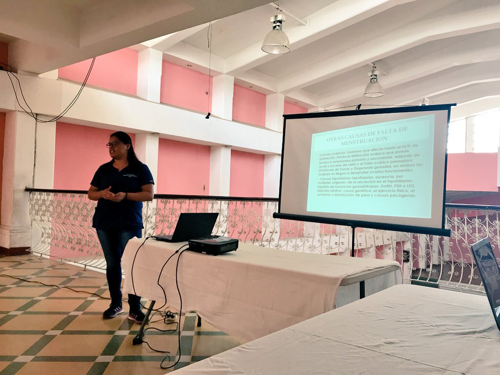 Dr. Kathy Chacon educated the midwives and volunteers about risk assessment, complications with pregnancy and menstruation. Midwives from three different villages are attending.