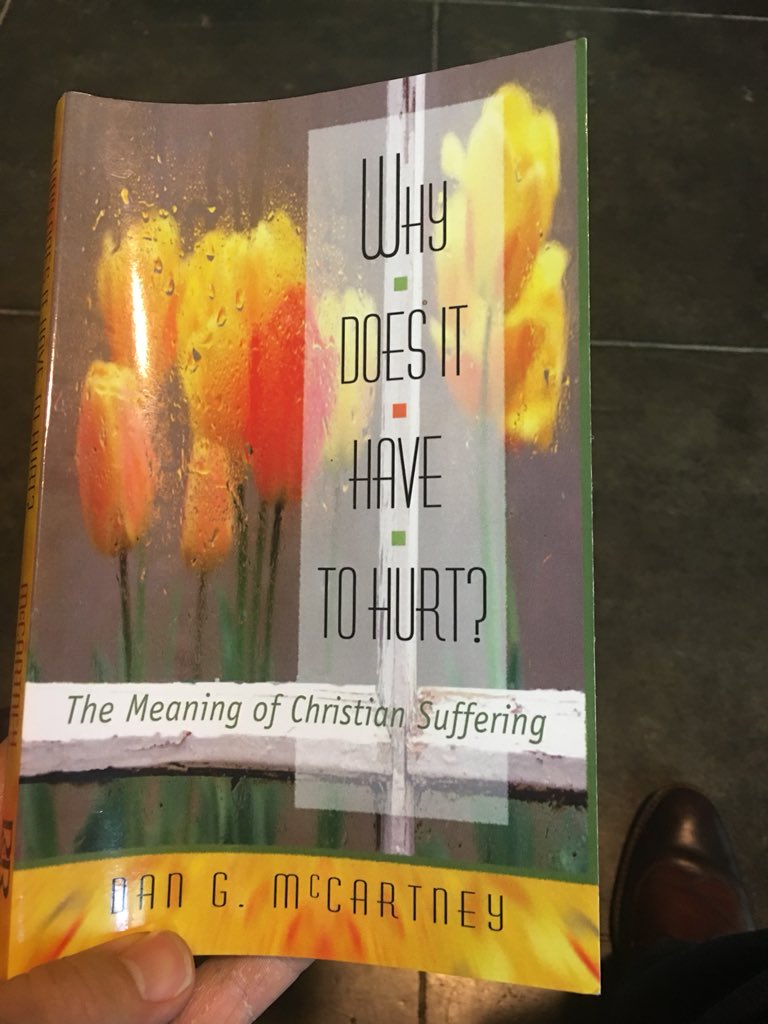 “To a large degree the whole Christian life is a response to suffering. How we handle life is a question of how we handle suffering.”