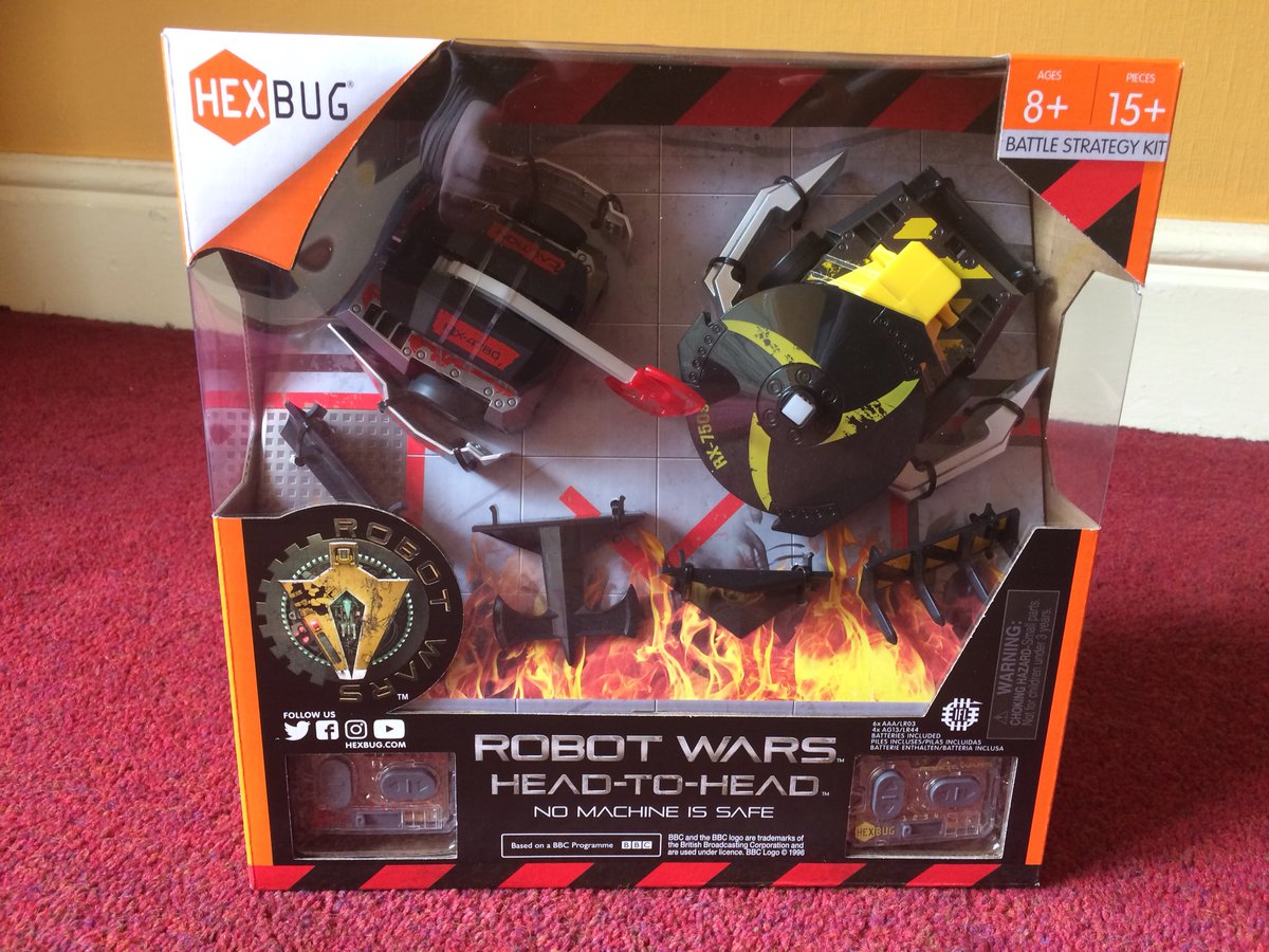 Mark_SW21's tweet image. I got the new Robot Wars toys, and they’re great!!! #RobotWars #BringBackRobotWars @HEXBUGUK @UKRobotWars