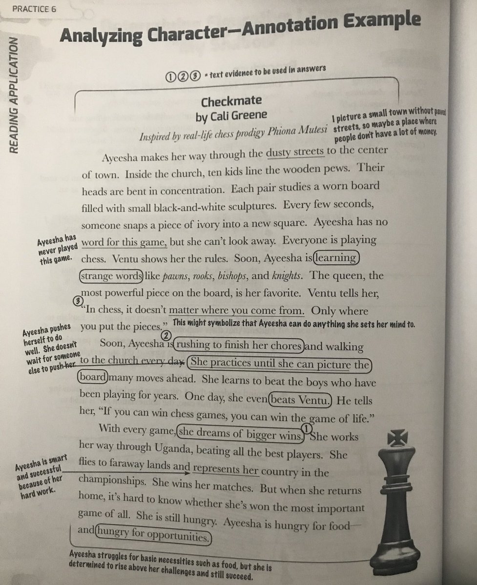 textual evidence example textual evidence example