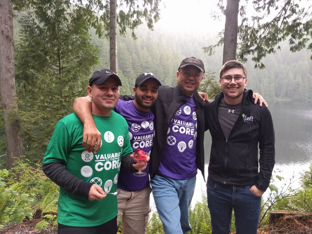 Igor, @SRaturi09, James and Cam at our #CorporateRetreat 

#LoonLake #ExploreBC