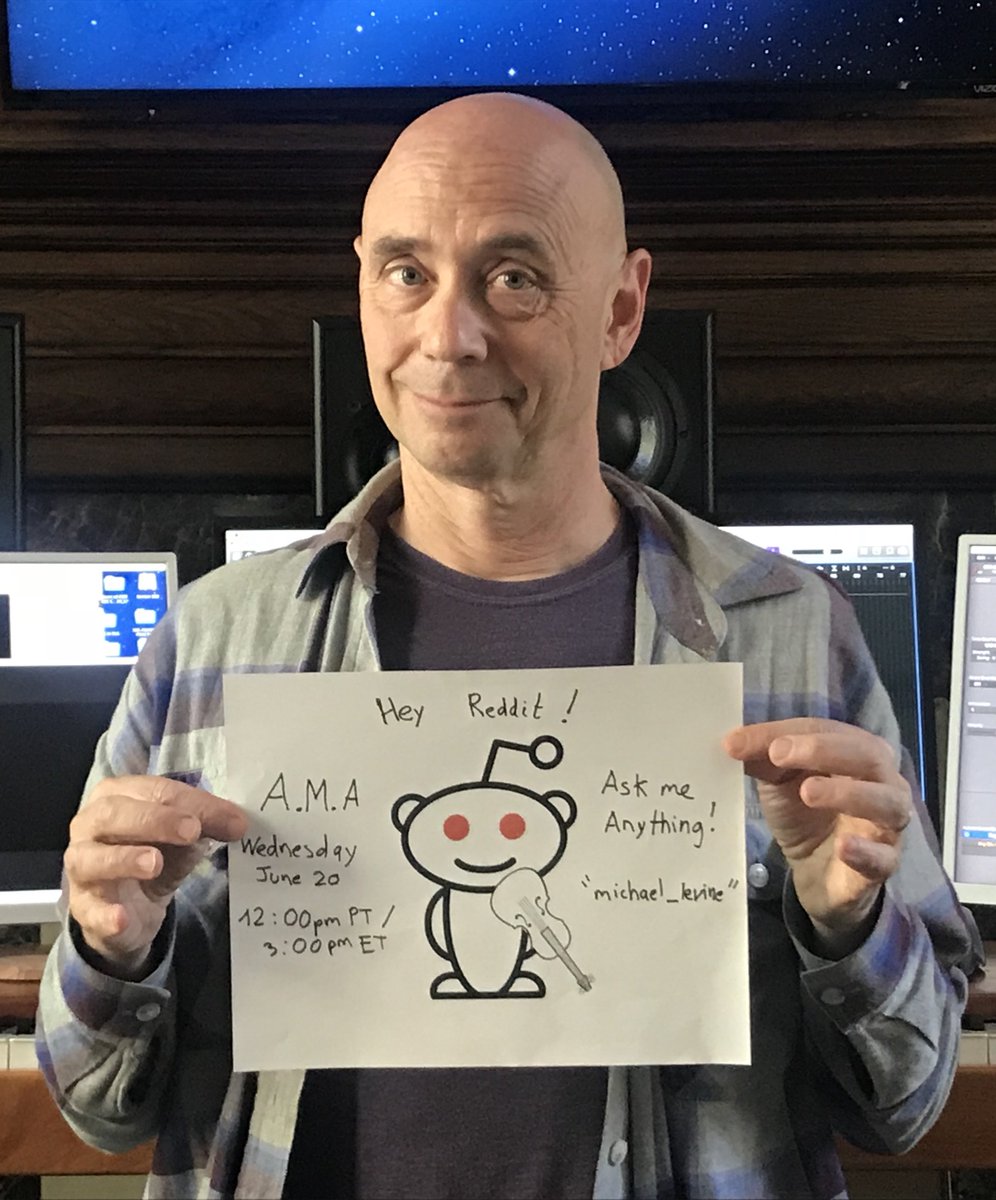 MLMusic's tweet photo. Excited for my @reddit_AMA Today @ 12pPT/3pET! Ask about my music for #Siren #Lego #ResidentEvil #ColdCase &amp; more! #composer @reddit @SirenTV @servedlikeagirl @SirenBrasil @SirenSource @BristolCoveUSA https://t.co/SXOtIrSZkK