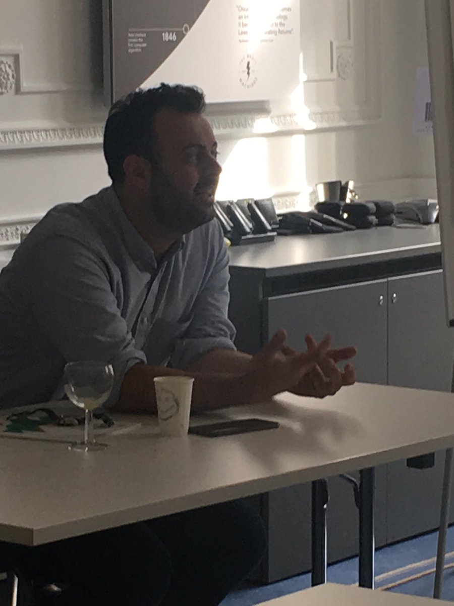 MissLoula1's tweet photo. Tonight’s leadership session is lead by @dds180 on the impact of tech on the workforce, public policy and our roles in the future. #magicandthemachines ⁦@The_IPA⁩ https://t.co/c6cg07KWIp