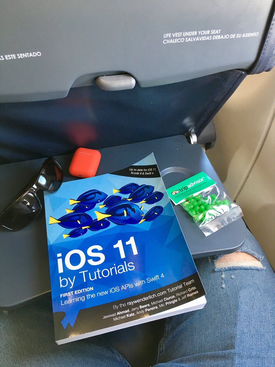 jsanr's tweet image. Wrapping up an awesome time at  @theSwiftFest #Boston. Also, thanks for the treats @rwenderlich &amp;amp; @TripAdvisor, you are making my flight back home more delightful! #SwiftFest