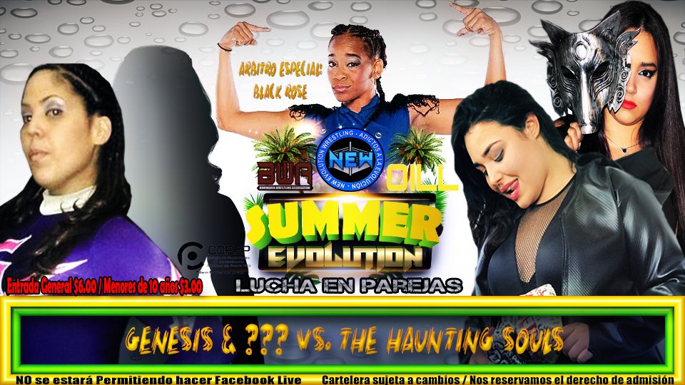 newwrestlingpr's tweet photo. #SummerEvolution: @LaAbusadoradePR  sera la arbitro especial este sábado!

Los Esperamos! https://t.co/60FjV1YPV2