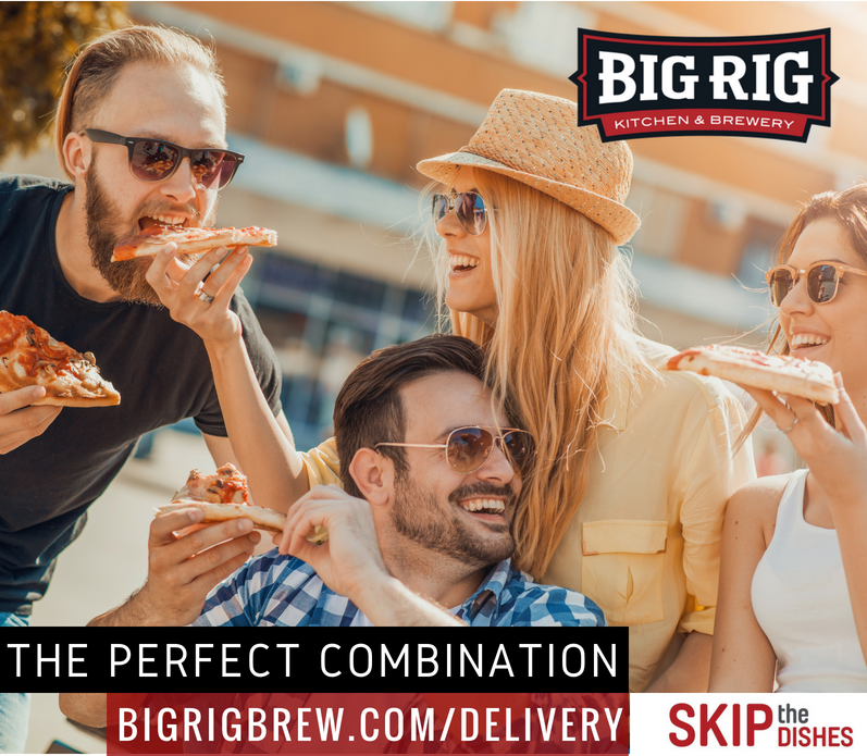 Order today at BigRigBrew.com/Delivery &amp; receive $20 OFF your 1st order. Plus, an additional $5 OFF for 1st x customers  #pizzalover #pizzapassion #tastyfood #deliver #wanted #ottcity #ottawarestaurants