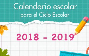 SeducEdoMex's tweet photo. El #CalendarioEscolar 2018-2019 te permite conocer las fechas del inicio de clases, periodos vacacionales, así como suspensión de clases e información adicional.
Ingresa en: https://t.co/2thhPAWKgk https://t.co/0dspJTOmrq