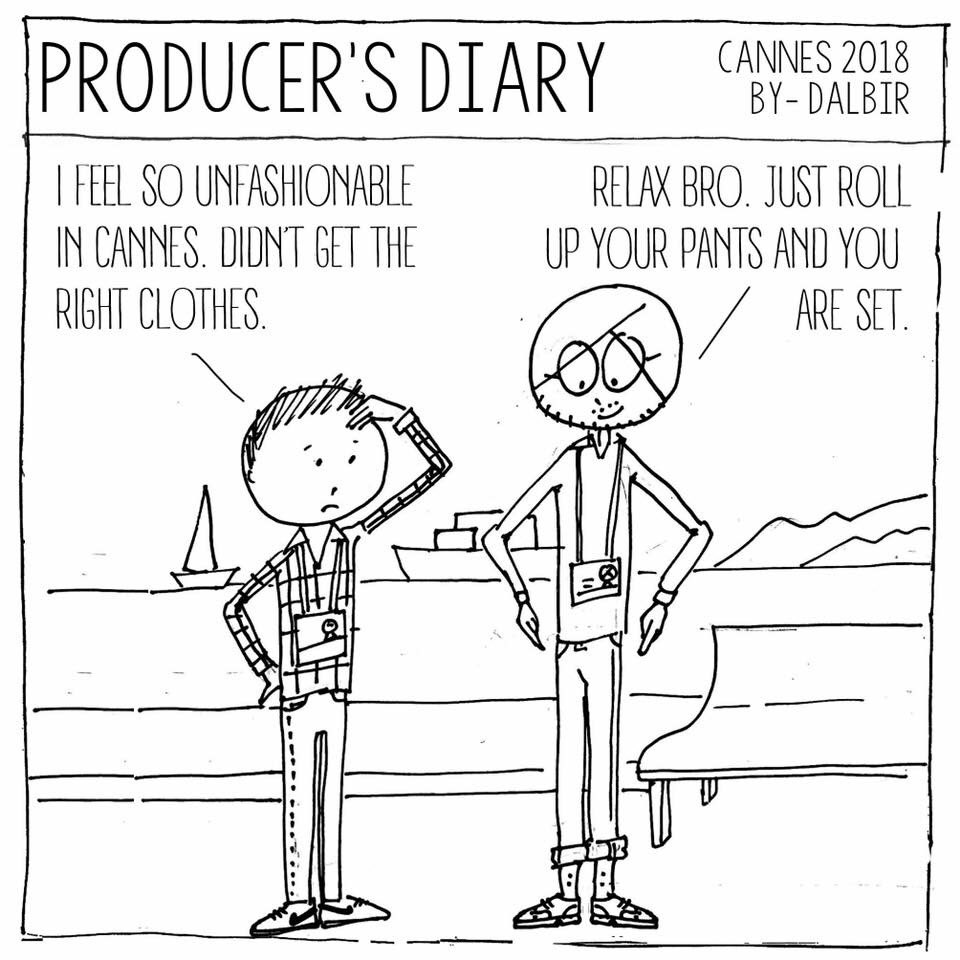 piyushpankaj's tweet photo. #producersDiary by @DalbirX for #CannesLions, hey @Cannes_Lions you should get Dalbir an official toon creator for your events...#producerlife https://t.co/CVi9rDObLW