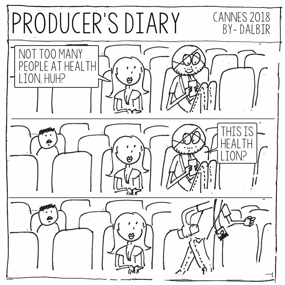 piyushpankaj's tweet photo. #producersDiary by @DalbirX for #CannesLions, hey @Cannes_Lions you should get Dalbir an official toon creator for your events...#producerlife https://t.co/CVi9rDObLW