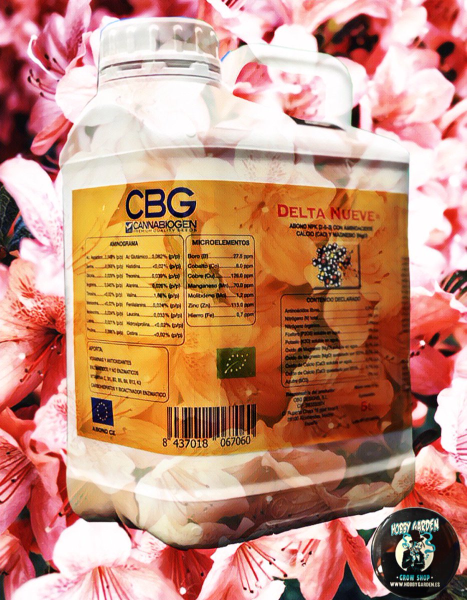 hobbygarden_'s tweet photo. 🌼🌱Delta 9 de Cannabiogen🌱🌼El bio-estimulador actúa en el metabolismo de tus plantas, incrementa la actividad enzimática y proteica. 
Tus cogollos ganarán en aspecto y tamaño, sin descuidar el aroma y sabor .#marihuana #growshop #fertilizantes #grow @hobbygarden #cannabiogen https://t.co/fQDU7FNHDF