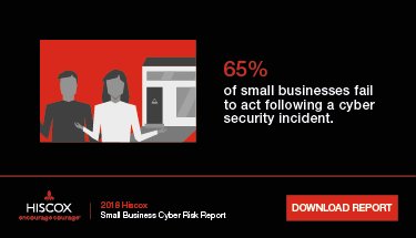 Most #smallbusiness fail to act after a #cyberattack, according to the 2018 Small Business Cyber Risk Report. Learn how to protect your business in the 2018 Cyber Risk Report. bit.ly/2t4wazR