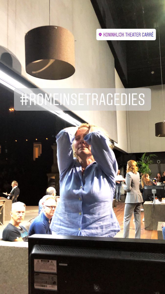 JorisNees's tweet photo. #romeinsetragedies @theatercarre https://t.co/Rz8TZiZw5U