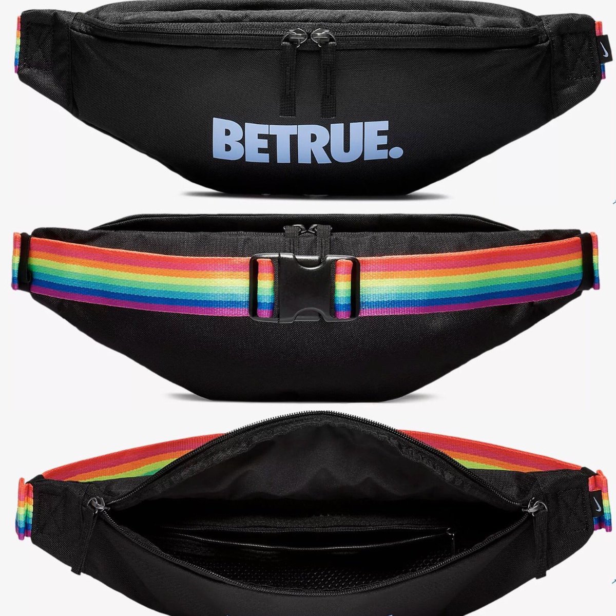 nike be true fanny pack