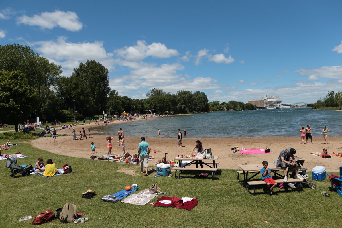 Parc Jean Drapeau On Twitter La Plage Jean Doré Est Enfin