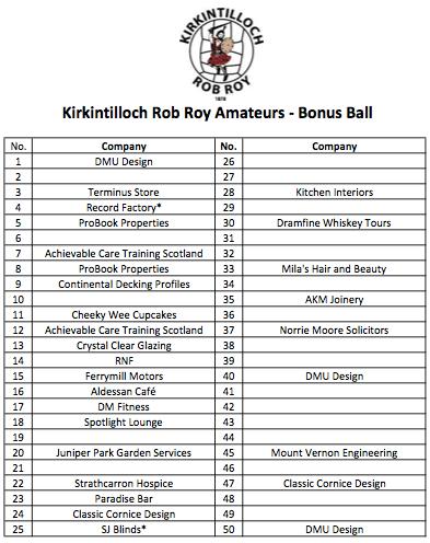 Kirky Rob Roy Ams On Twitter Simply Pick Your Number And Pay For