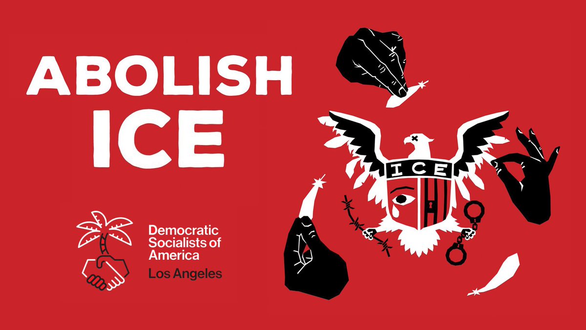 dsa_losangeles's tweet photo. It's not enough to end family separation. We have to #AbolishICE entirely. We're ready to mobilize — are you? Stay tuned for details. https://t.co/Yx8WK5L9vK