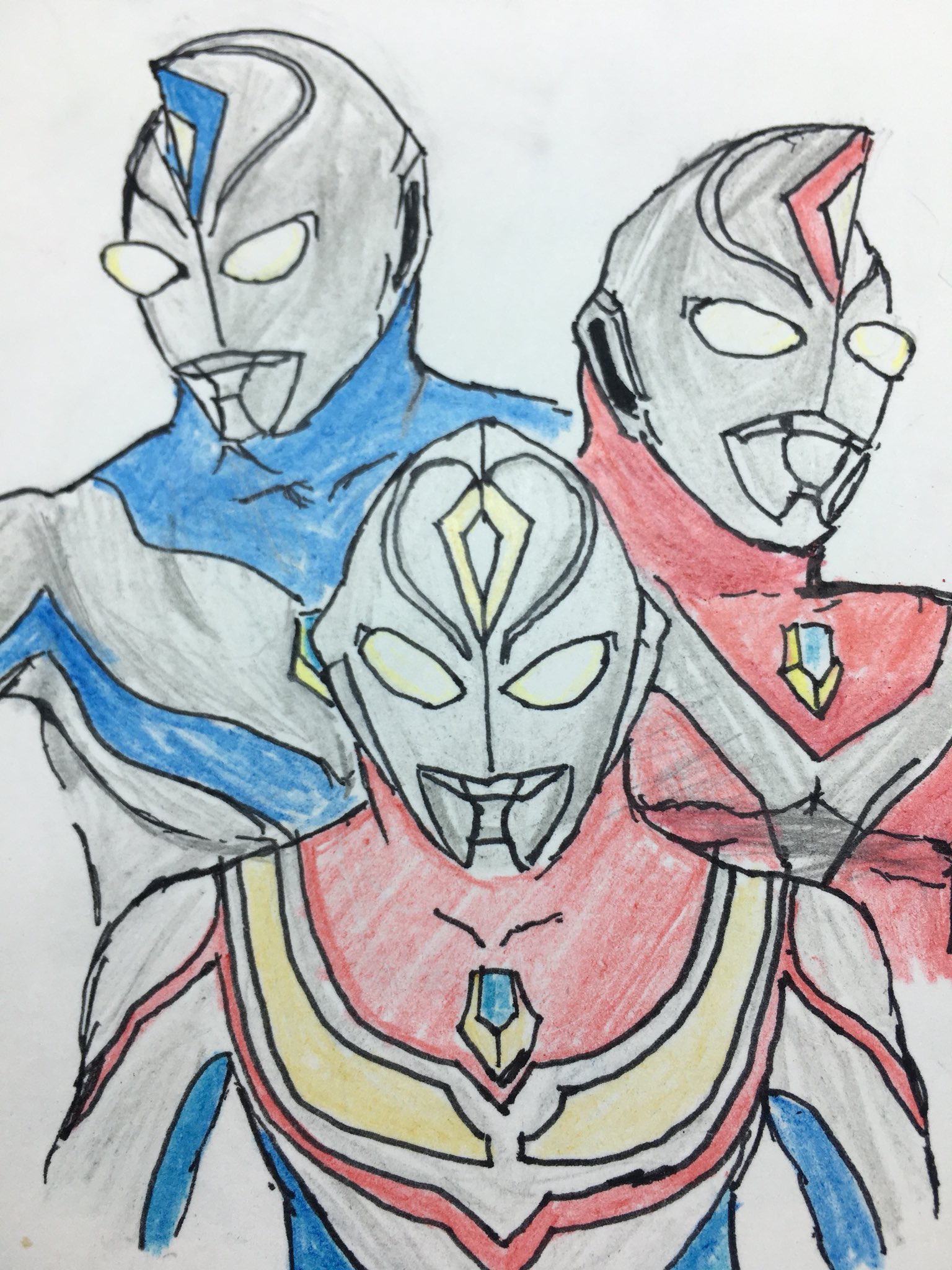ウルトラマンダイナ絵コンテ ウルトラマンダイナ 第32話本編特撮画コンテ