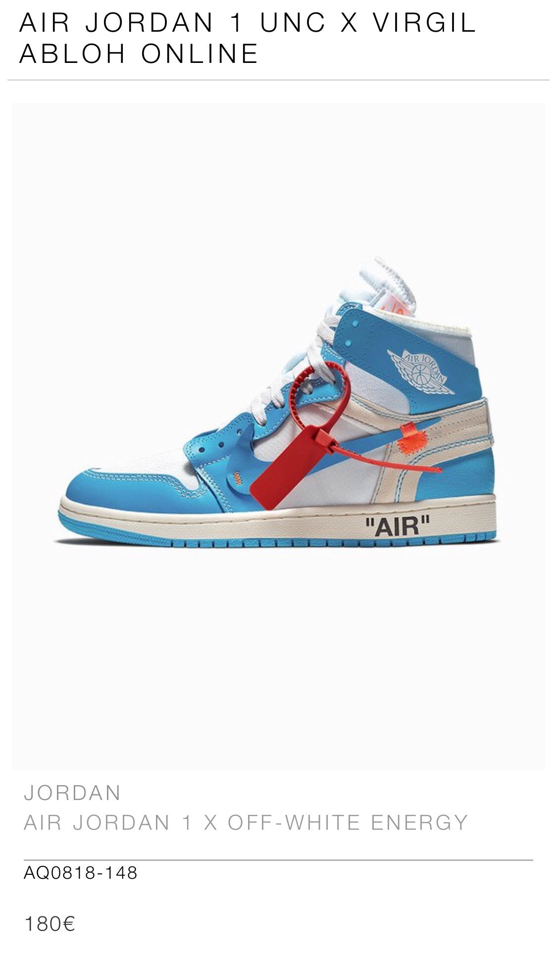 Svd off white raffle deals