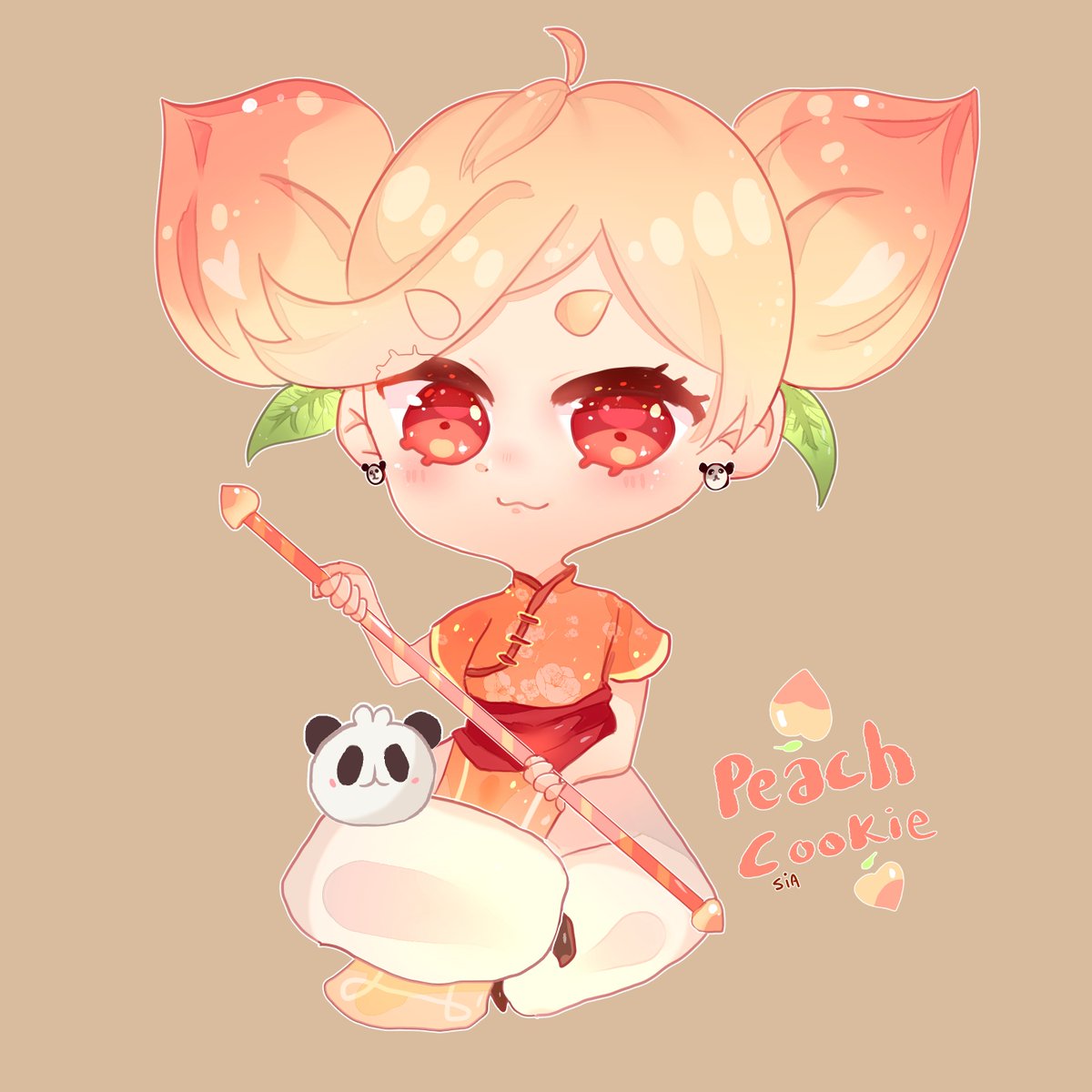 ainosiart's tweet photo. Peach Cookie ! 🍑 

Don't like this one as much orz
🧡🍑🧡
#cookierun #ovenbreak #cookierunovenbreak #linecookierun #peach #peachcookie https://t.co/6NCgsgx3Tk