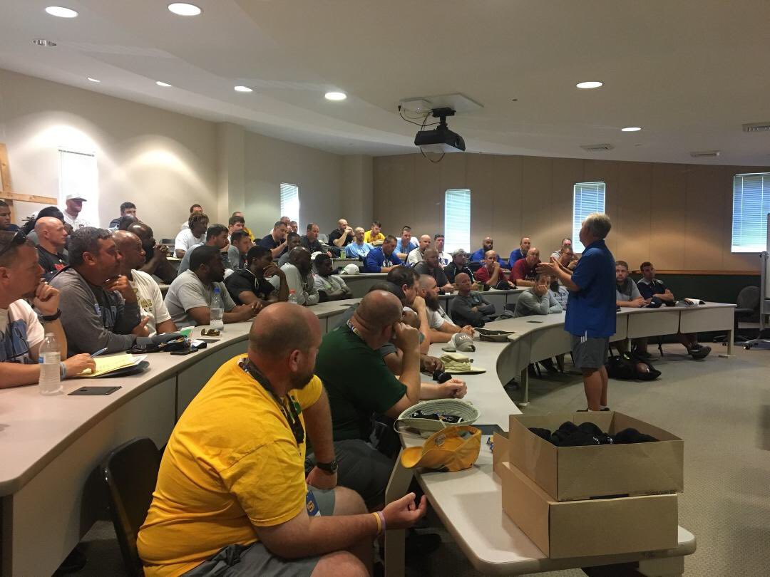 swncfca's tweet image. Another awesome @CarolinasFCA #FCAStrong Team 🏈 Camp at @lenoirrhyne this week. 600 players &amp;amp; coaches in attendance. Led coaches huddle in the AM. Great 7 on 7 competition &amp;amp; lineman challenge. Over 💯 decisions for Christ last PM at evening chapel! @EastEaglesFB @TheTHSFootball