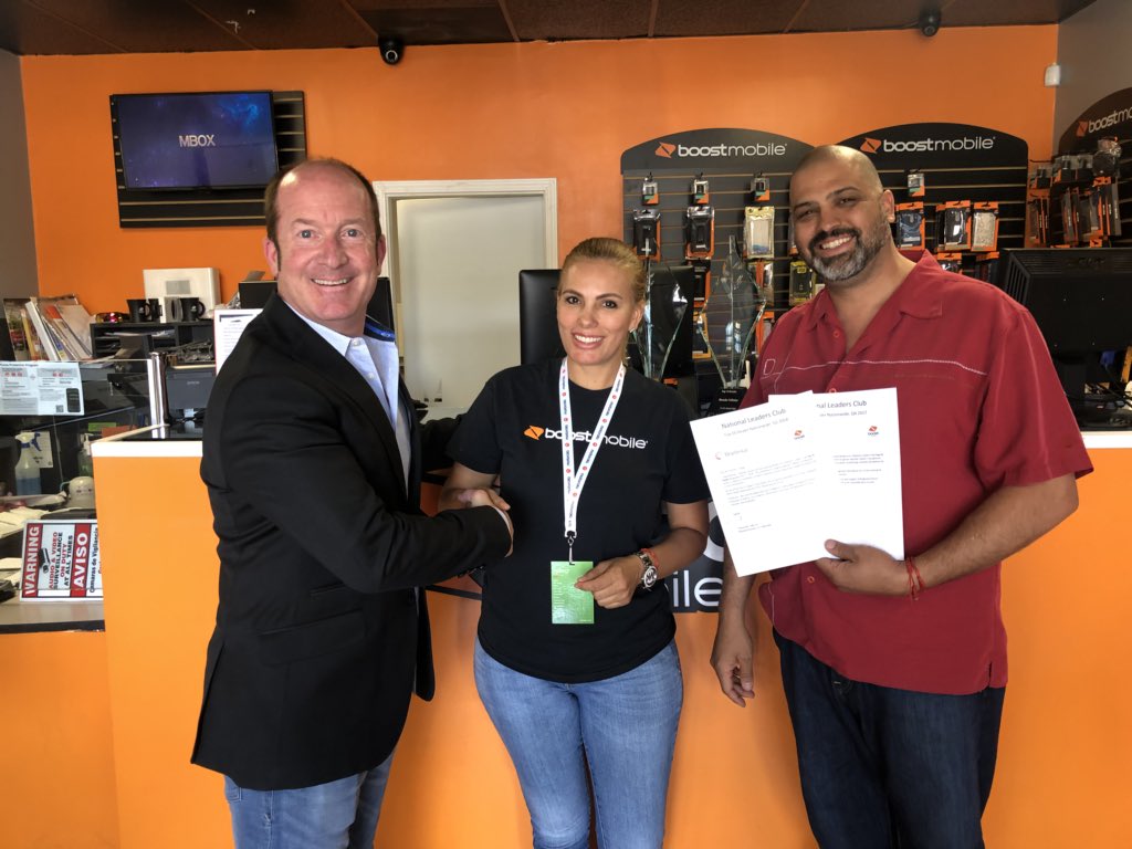 Another back-to-back Quarter achiever of Brightstar’s National Leaders Club - Top 10 Dealer Award!   1 of only 4 Dealers in the nation to go back-to-back!  BIG Deal considering Dealers need a min 70% 3rd Month to qualify! Hats off to David, Mari and Mundo Cellular!  #NLC