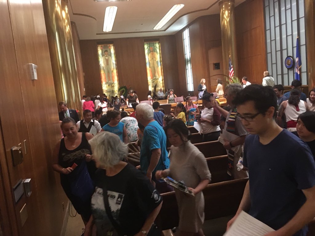 FrederickMelo's tweet image. Adrian Chavez of St. Paul’s East Side says he’s not usually an activist, but today he wore War paint “for the kids” in detention camps at the border. “I mean, who does that?” #BorderChildren #StPaul