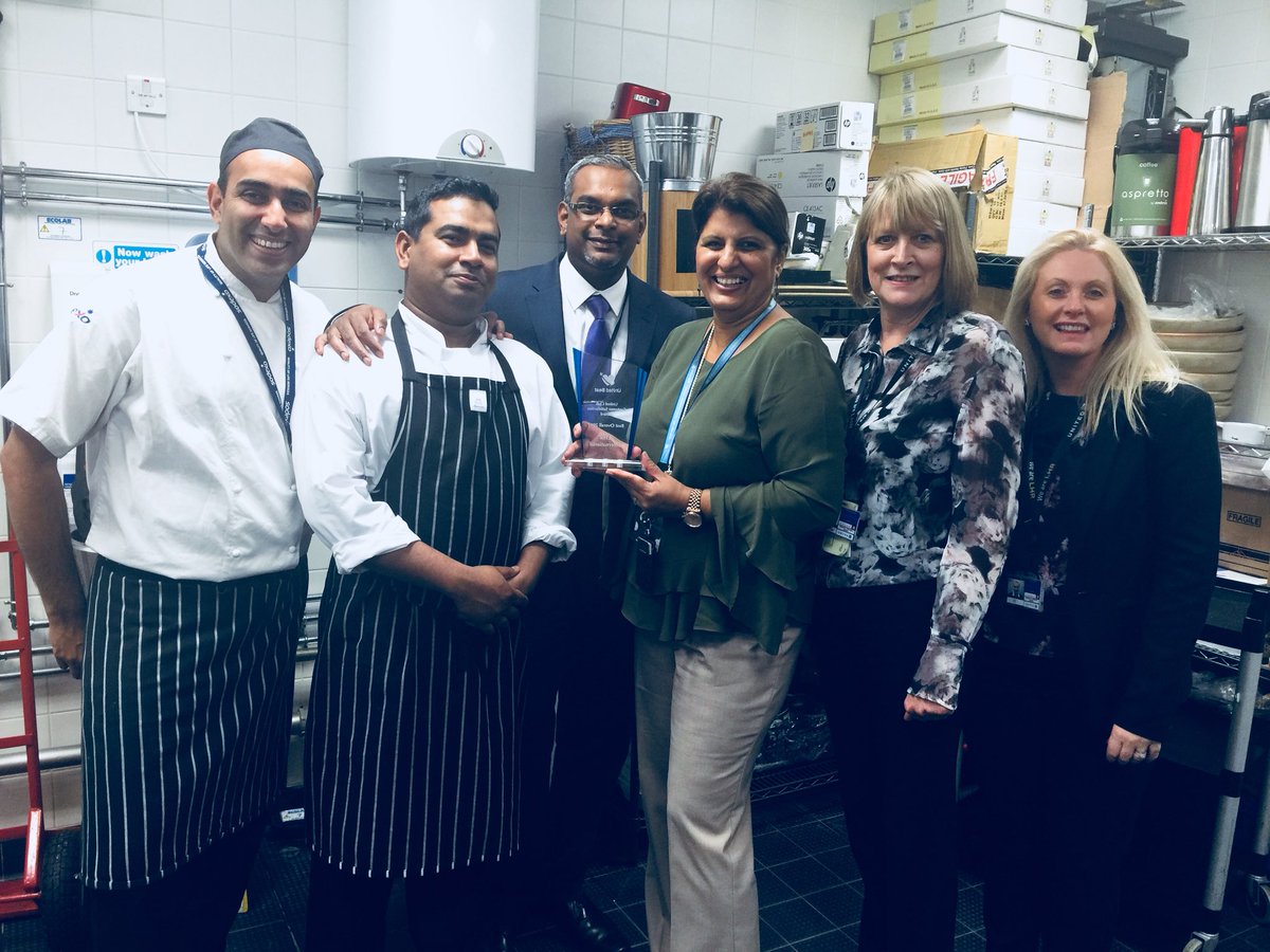 ammyheathrow's tweet photo. And these are just a few of the wonderful LHR Sodexo, Global Svcs &amp; Club team crew that work so hard front &amp; back of house to earn us yet another trophy for United Club Customer Satisfaction Award 2017 .@weareunited @AeroEvan949 @alexanderdorow @SodexoUK_IRE  @sodexoprestige https://t.co/wuK3d4YDyT