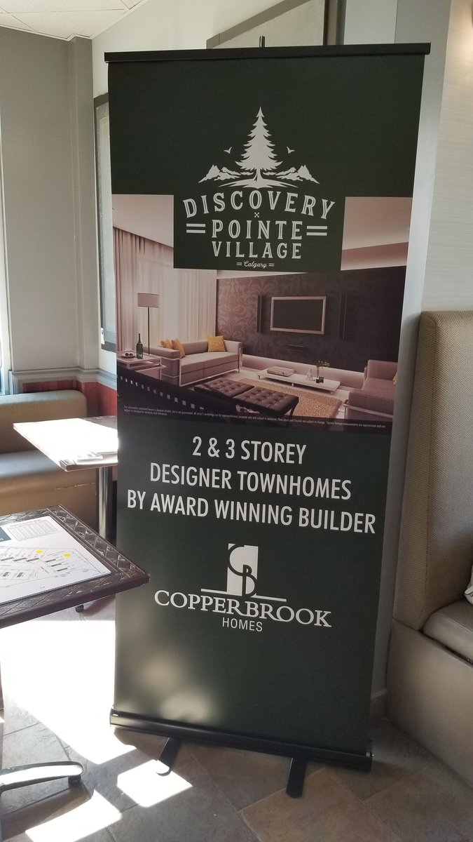 copperbrook's tweet image. We are all set up and ready to go at Javino! #discovery #calgary #wineandcheese #townhomes Here until 7:30pm