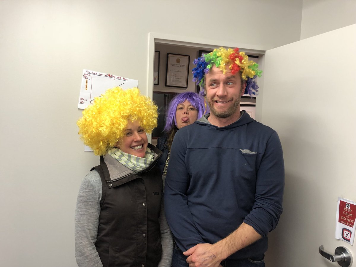 Great day yesterday for Wig Wednesday!! Helping our wee people. <a href="/ChildCancerNZ/">CCF NZ</a> #gogoldforkiwis #childcancerawareness <a href="/nzwine/">New Zealand Wine</a> #nzwine #waipara
