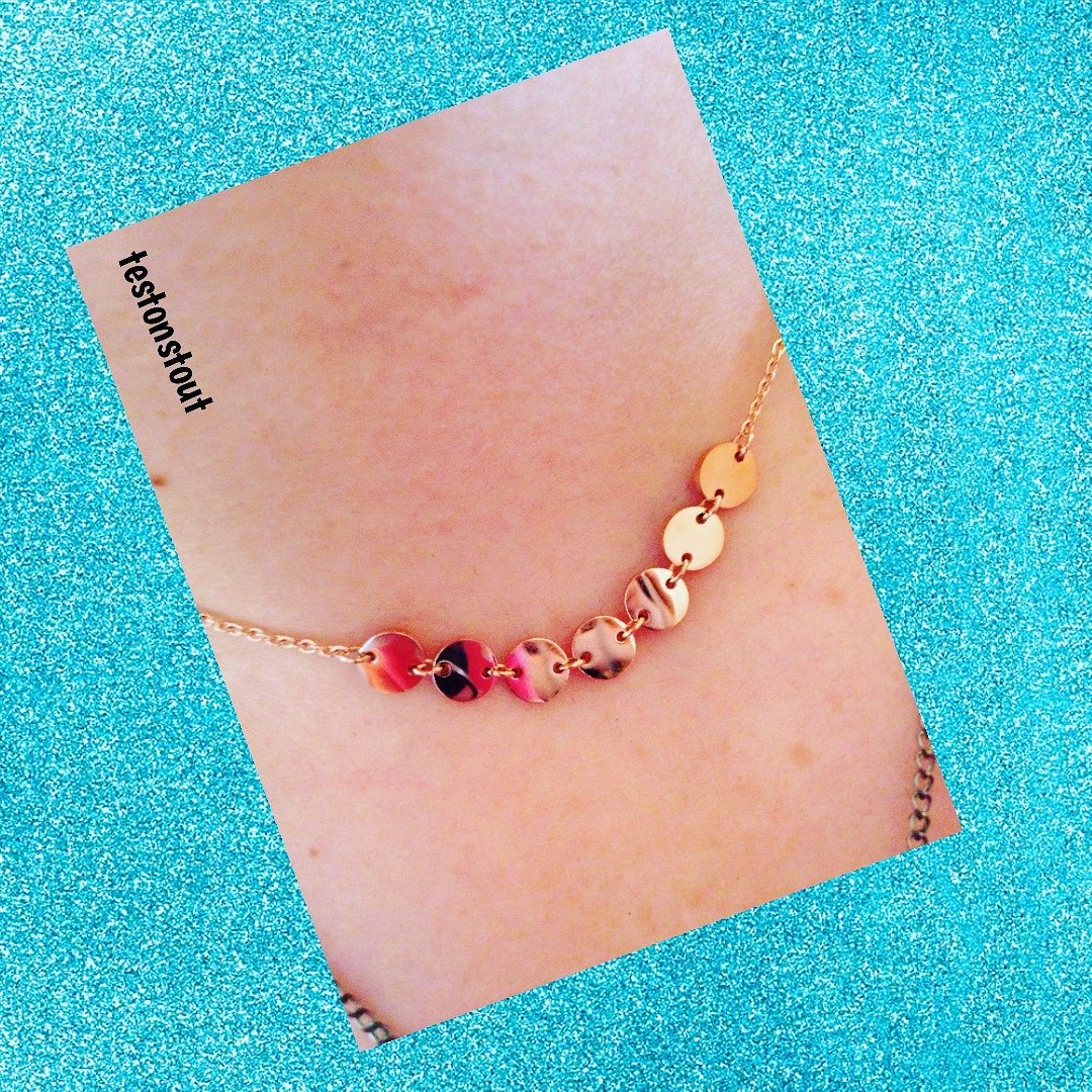 licornechichou's tweet photo. Autre réception ce beau collier ras de cou 
#collier 
#bijoux 
#rasdecou https://t.co/C1Wsu658Hs