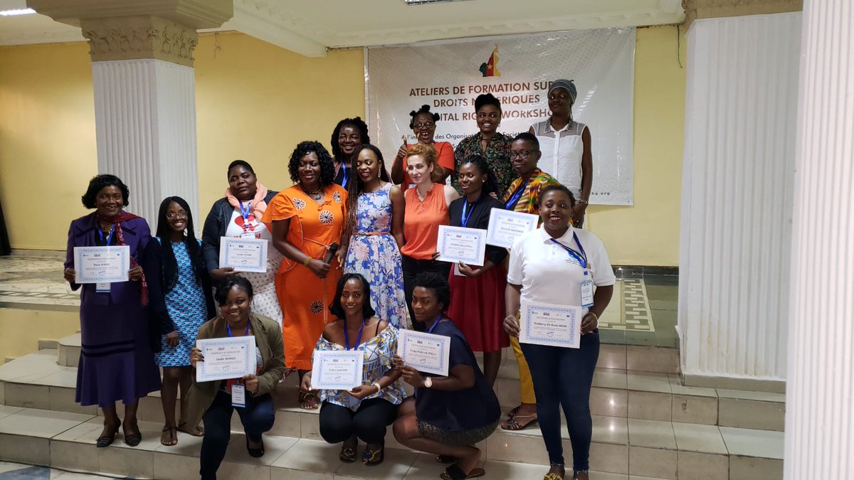 PTelianne's tweet photo. With digital Rights, anonymity is one of the best ways to be safe from Cyber bullying. #Digitalrightishumanright
A 2 days conference from 18th to 19th of June in Douala on the Topic
INTERNET RIGHTS N DIGITAL ACCESS IN CAMEROON.
@MikiFoundation @doualanow @MWFCameroon @YALINetw https://t.co/ZsgQMnk4nM