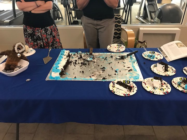 arcticmuseum's tweet image. Before and after... Thank you to everyone who celebrated the 100th anniversary of the dedication of the #Bowdoin Bear with us! #PolarBearPopUpParty