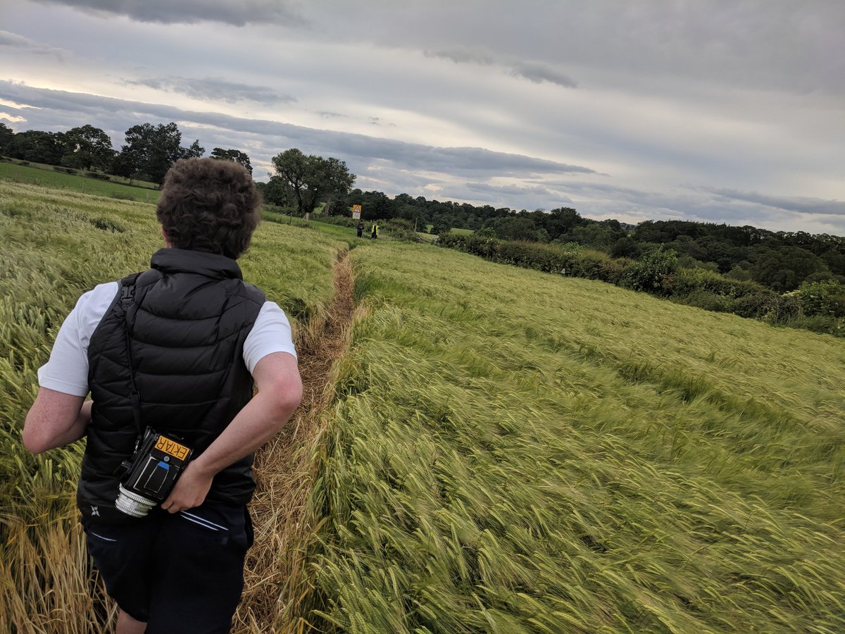 DanRavenEllison's tweet photo. Good first day, checking out arable land around #Nottingham and #BarnardCastle. Filmed some of Britain's biggest crops - wheat, barley, maize and beans. #ReimagineBritain #MicroExpedition https://t.co/jwCzpzAW4Q