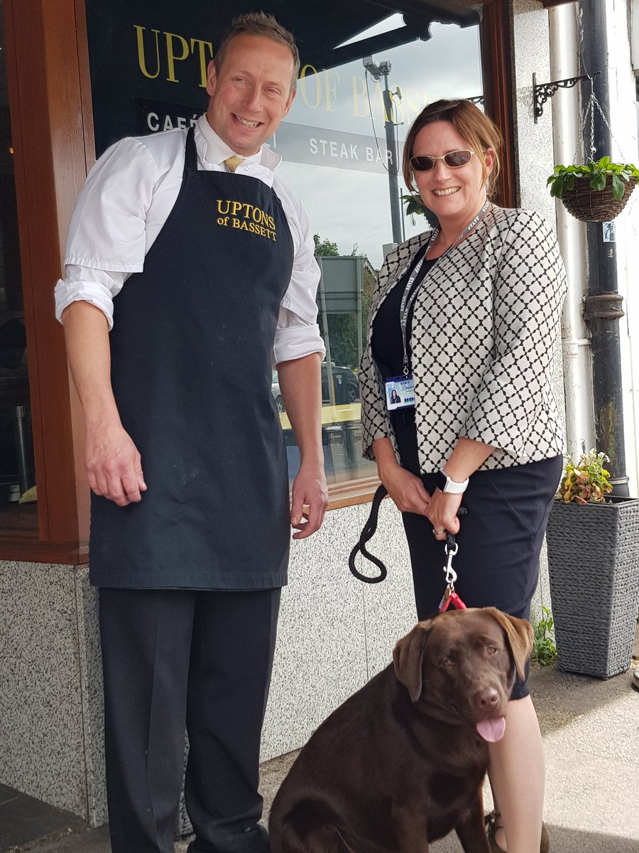 Uptons of Bassett become my official sponsor this week. Lucky me. I now have the best bones for a treat every day. Thank you <a href="/RegentsParkCC/">Regents Park Community College</a>