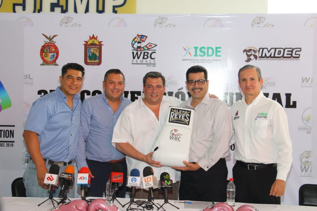 jnavainda's tweet image. Culiacán  Sede de la 3era Convención Mundial Femenil de Boxeo del 28 de Noviembre al 02
De Diciembre 2018 #CuliacanSabeBien #CuliacanActivo #ComparteLoBueno  @wbcmoro  @OCV_Culiacan @SedecomCuliacan  @MarcoGarciaC_ @tonycastanedav @AyuntamientoCLN