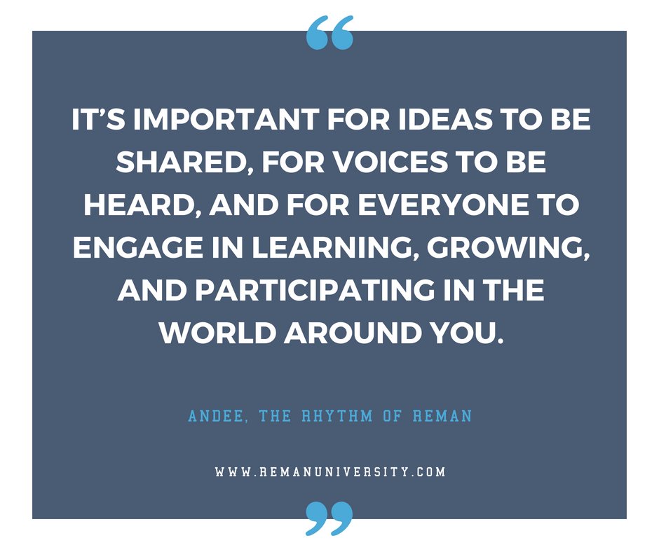 REMANUNIVERSITY's tweet photo. #Communication: you're doing it. We're doing it. And if you ask Andee, we can all be doing it better. https://t.co/TXPhlQbPTd https://t.co/tiiTbGSSiu