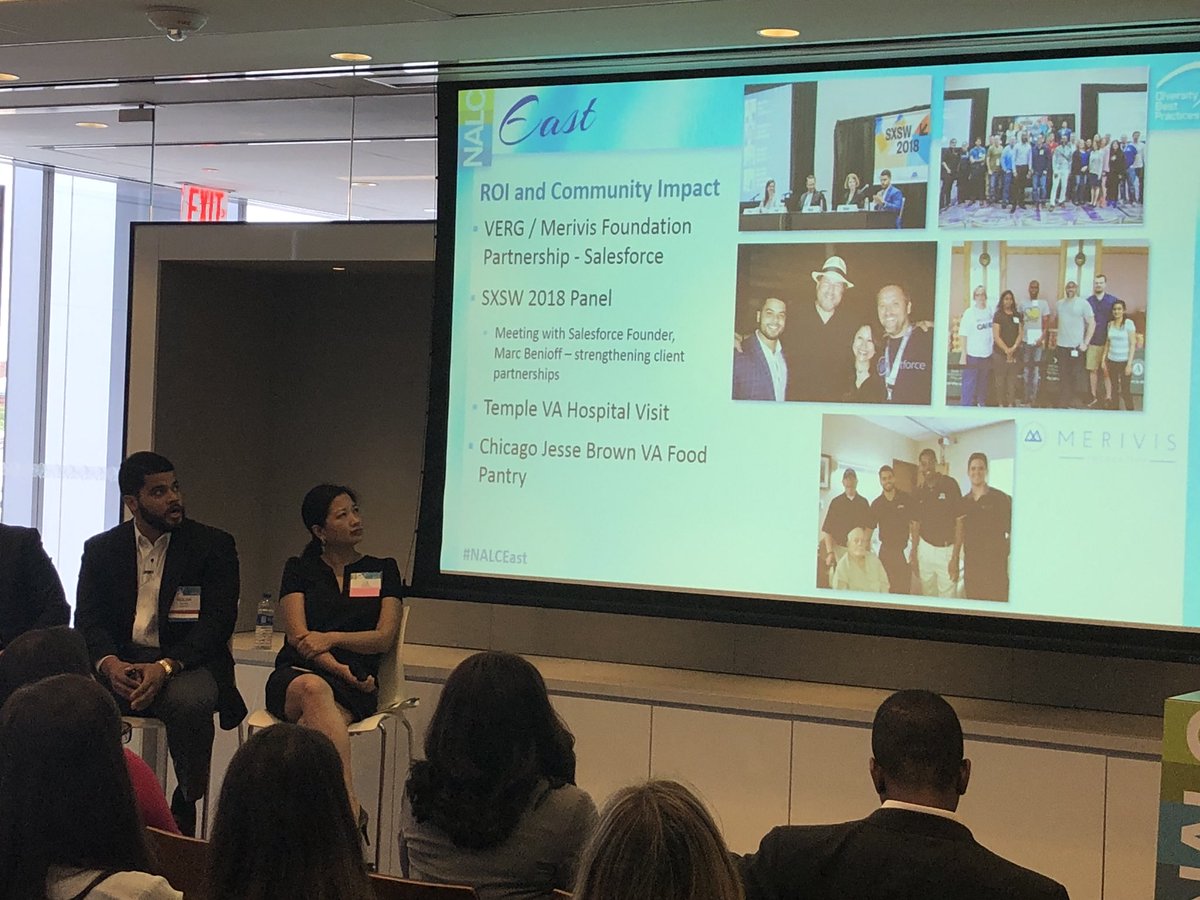 NolanMelson's tweet photo. Thank you #NALCEast for having me share how our @CapgeminiNA Veterans ERG impacts the #Veteran community and brings ROI to Cap through our partnership w/ @MerivisTX / @Vetforce , @sxsw panel, veteran recruiting initiatives, and more! 🇺🇸🙌🎤

@DBP_News #CapgeminiVERG  @Capgemini https://t.co/EWXrmsgCym