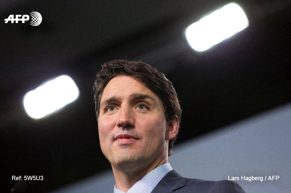Le cannabis sera légal au Canada le 17 octobre (Trudeau) #AFP