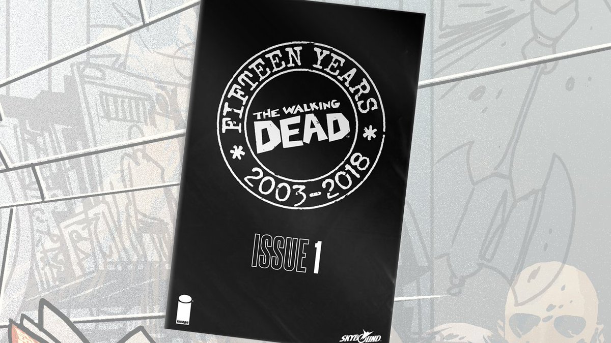 TheWalkingDead's tweet photo. Coming to a shop near you this Walking Dead Day: #TheWalkingDead 15th anniversary comic blind bags! Get the first details here: https://t.co/TT1YA5Cdg3
#TWD15 https://t.co/MUKbZOekIO