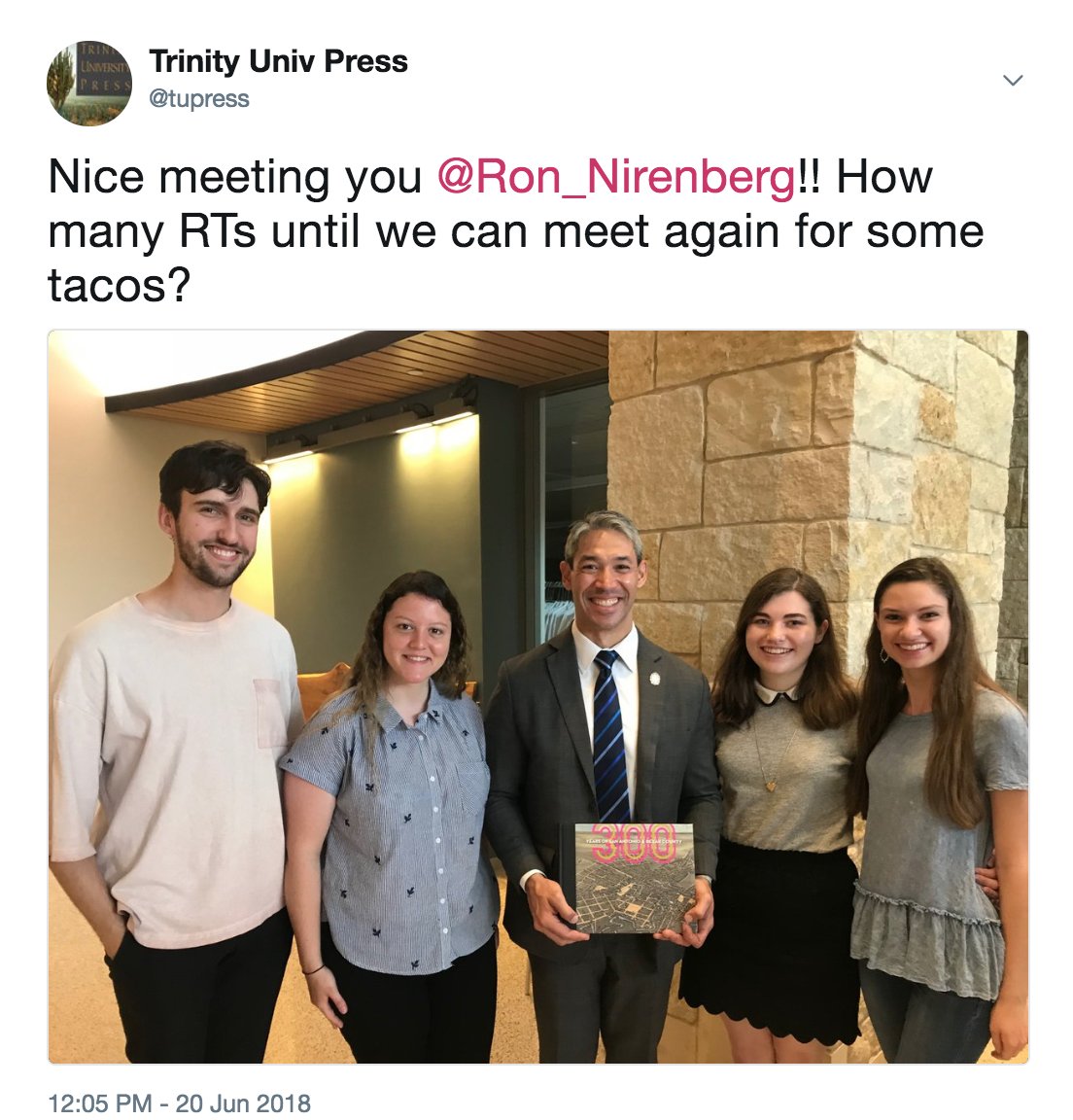 Trinity Univ Press tweet media