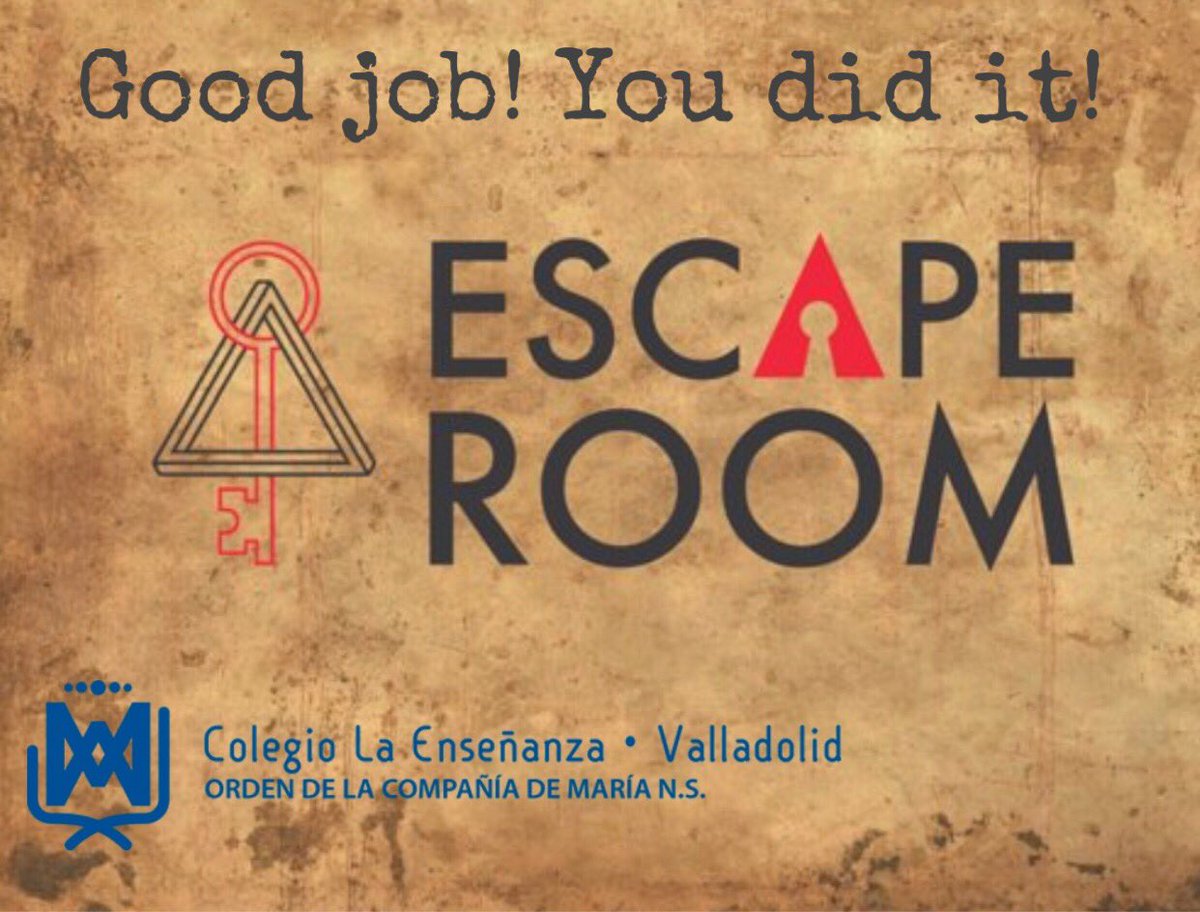 ciamariava's tweet photo. ¿Qué mejor para repasar todo lo que hemos aprendido en inglés que un escape room? Diversión, ingenio y cooperar es todo lo que hemos necesitado. #learningenglish #Englishisfun #cooperativegroup https://t.co/tnaTzoDL5Q
