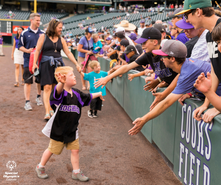 SpecOlympicsCO's tweet photo. Hey @Rockies! We can't to see you tonight for the @SpecOlympicsCO Athlete Parade and First Pitch! 

#PlayUnified | #Rockies25th https://t.co/W0kswx3omc