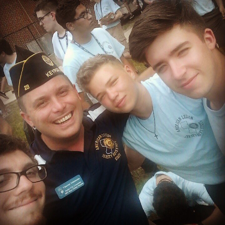 VincentSolomeno's tweet photo. Ready for sports on Day 3 of American Legion Jersey Boys State. #GetIt #VeryWell #aljbs #aljbs71 #AmericanLegion #BoysState @ALJBS @AmericanLegion https://t.co/QlY6qt4hNt