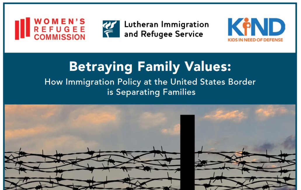 11/x Let's look at family separation. This report looks at the variety of ways children were separated from parents over a 5 year period under Obama. https://www.judiciary.senate.gov/imo/media/doc/KIND%20-%20Betraying%20Family%20Values.pdf